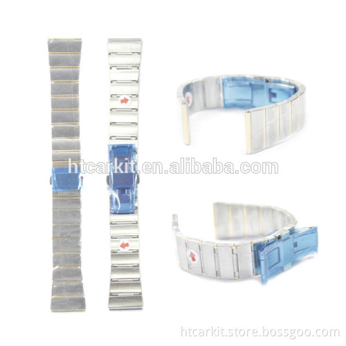 Showkoo Silver stainless steel for apple watch watchband,for apple watch band accessories